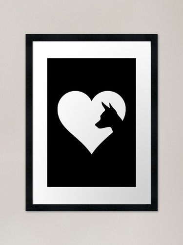 The heart toy fox - heart,