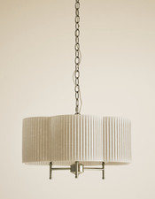 M&S - Pleated Flower Shade