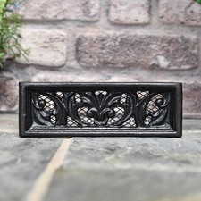Black 9" x 3" Cast Iron Air