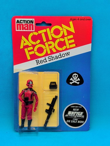 Vintage action force red - vintage,