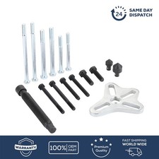 Flywheel Balancer GEARZAAR UK Kit Heavy Duty Crankshaft Gear Pulley Puller 46pc