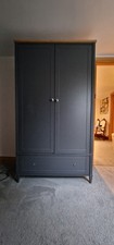 Laura Ashley Double Wardrobe - With Bottom Drawer