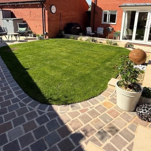 Raj green sandstone - raj, setts
