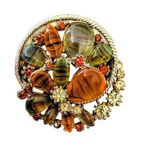 1960s vintage exquisite broach - 1960s,