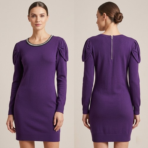 Gerard dark purple - , beaded