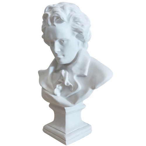 Plaster portrait sculpture - plaster,