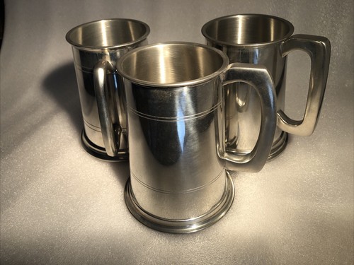 Pewter pint tankards - pint,