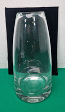 Large Heavy Tall Clear Glass