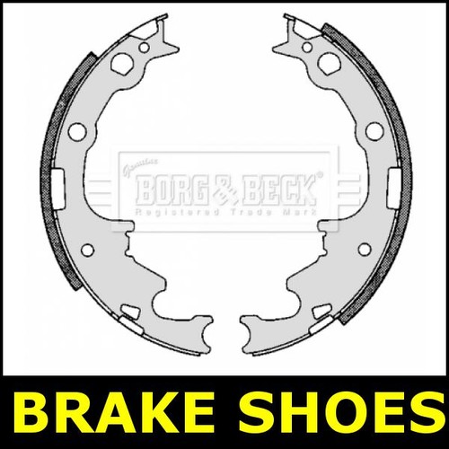 Brake shoes rear - brake, fits