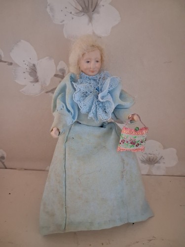 Dolls house old lady - dolls,
