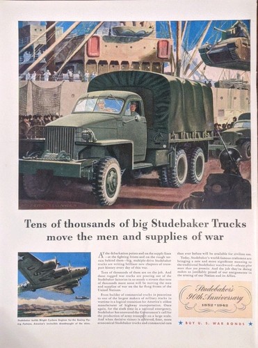 1942 ww2 studebaker war - studebaker,