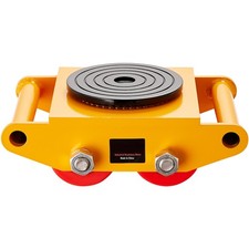 Uimoso Machinery Skate Dolly Mover 13200lbs/6T Carbon Steel with 4 PU Wheels