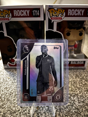Topps finest chelsea moisés - topps/finest,