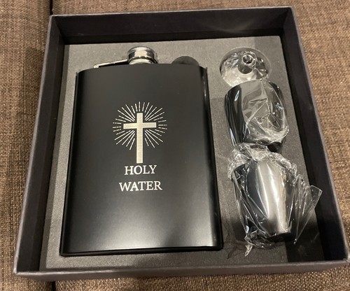 Hip flask shot glasses - hip, w/