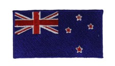 New Zealand Flag Embroidered
