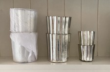 7 Mercury Glass Candle Holders