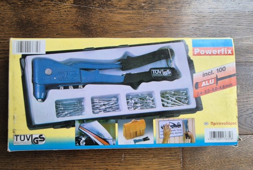 Powerfix hand riveter set - powerfix,