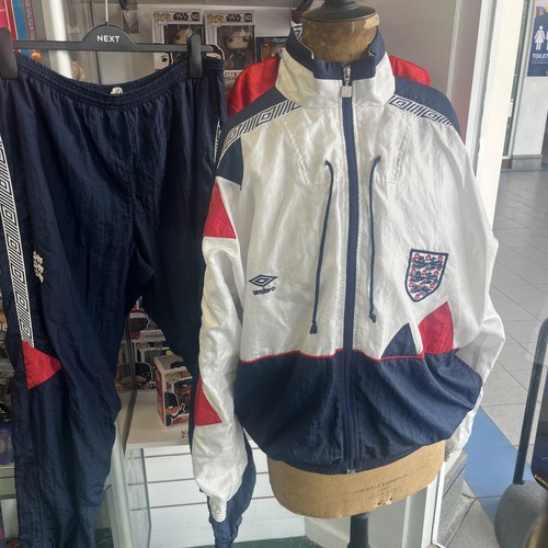 England 1990 umbro tracksuit - 1990,