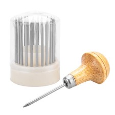 Wooden Handle Diamond Setting