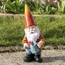 Ollie Garden Gnome Statue With