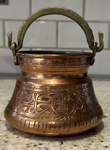 Antique turkish hand hammered - antique,
