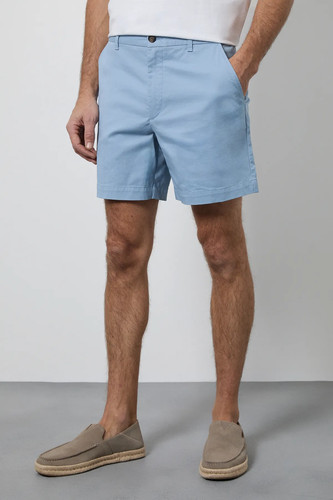 Maine light blue shorts mens - light,