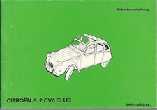 Citroen 2 CV6 Club Owners
