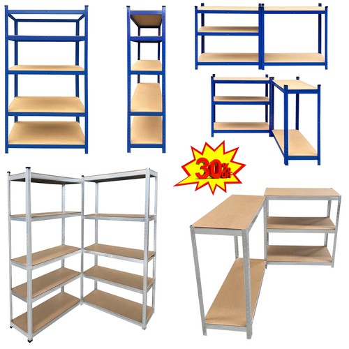 Tier metal shelving unit - 5,