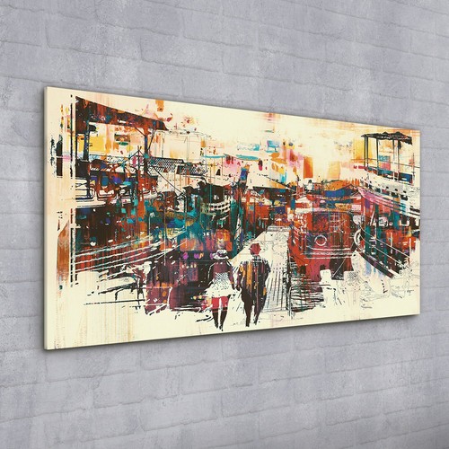 Wall picture glass - wall, print