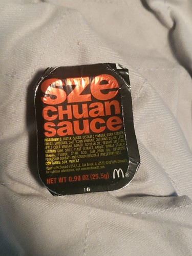 Mcdonald szechuan sauce - mcdonald’s,