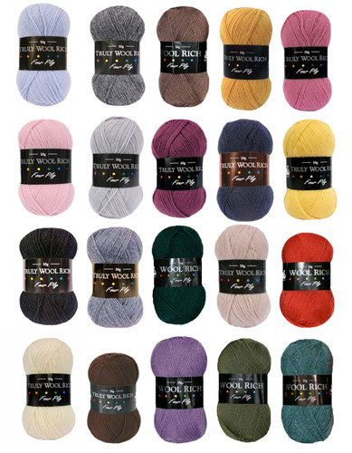 Cygnet truly wool rich ply - truly, 4