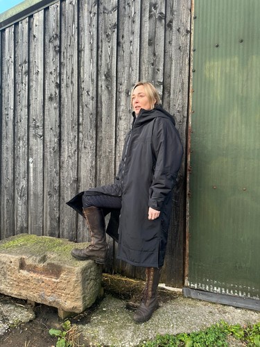 Waterproof horse riding coat