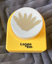 LEONE EM Extra Large Yellow CREATE FLOWER shapes - CRAFT PUNCH