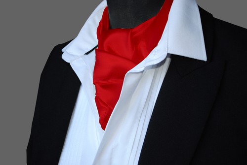 Satin neck tie - neck,