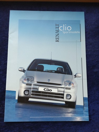 Renault clio sport models - clio,