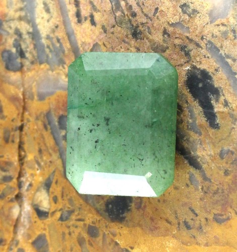 Natural green emerald - green,