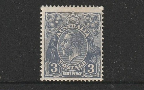 Stamps aust kgv blue - kgv, 3d