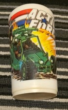 Retro Vintage Action Force Cup Based Of The Figures Tumbler Hasbro