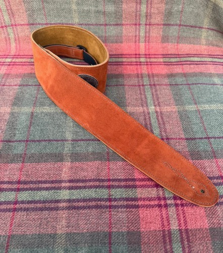 Rust comfy suede leather - suede,