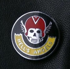 Hells Angels Biker Pin Badge, HOG, HARLEY, SUPPORT 81, 1%er, DILLIGAF, Outlaws.