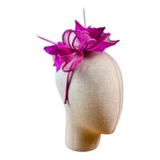 Small Flower Feather Hair Hat