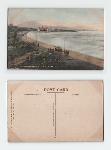 Vintage postcard colyn bay - colyn,
