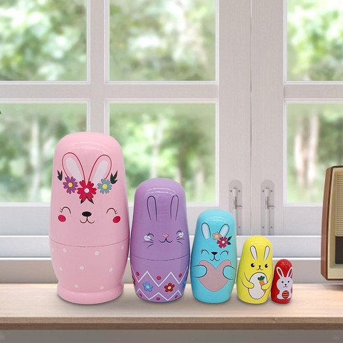 Rabbit nesting dolls - nesting, russian