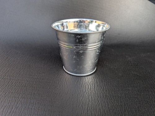 Zinc tin metal bucket - metal,