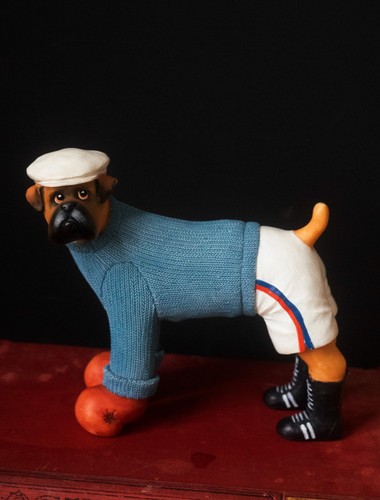 Enesco ltd 2006 boxer - boxer, dog