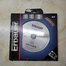 Erbauer Aluminium TCT Circular Saw Blade 254mm x 30mm 80T - 812760 