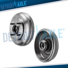 FWD Pair Rear Brake Drums Set