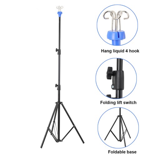 Portable pole drip - iv,