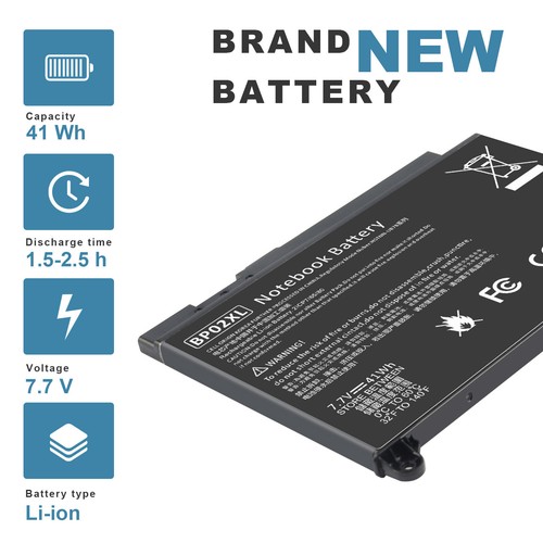 Bp02xl battery for - bp02xl, pavilion