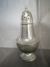 Civic Hammered Pewter Sugar